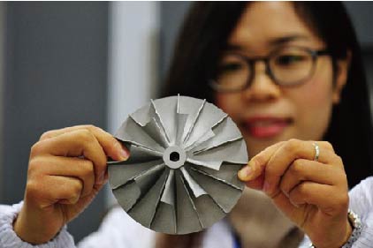 China 3D printing in Aerospace field