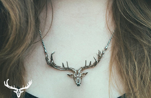 3D Printed Jewelry Deer Bracelet